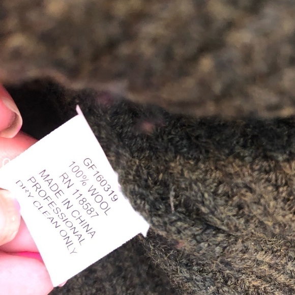 Grey By Jason Wu Forest Green Merino Wool trapeze Sweater Size S - Picture 16 of 16